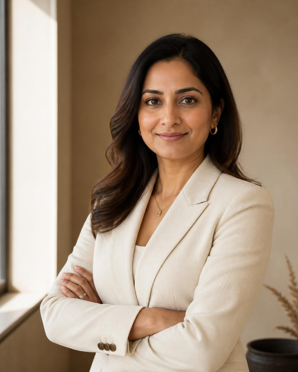 Portrait of Sugar Yadav, loan and business consultant in Jacksonville, Florida